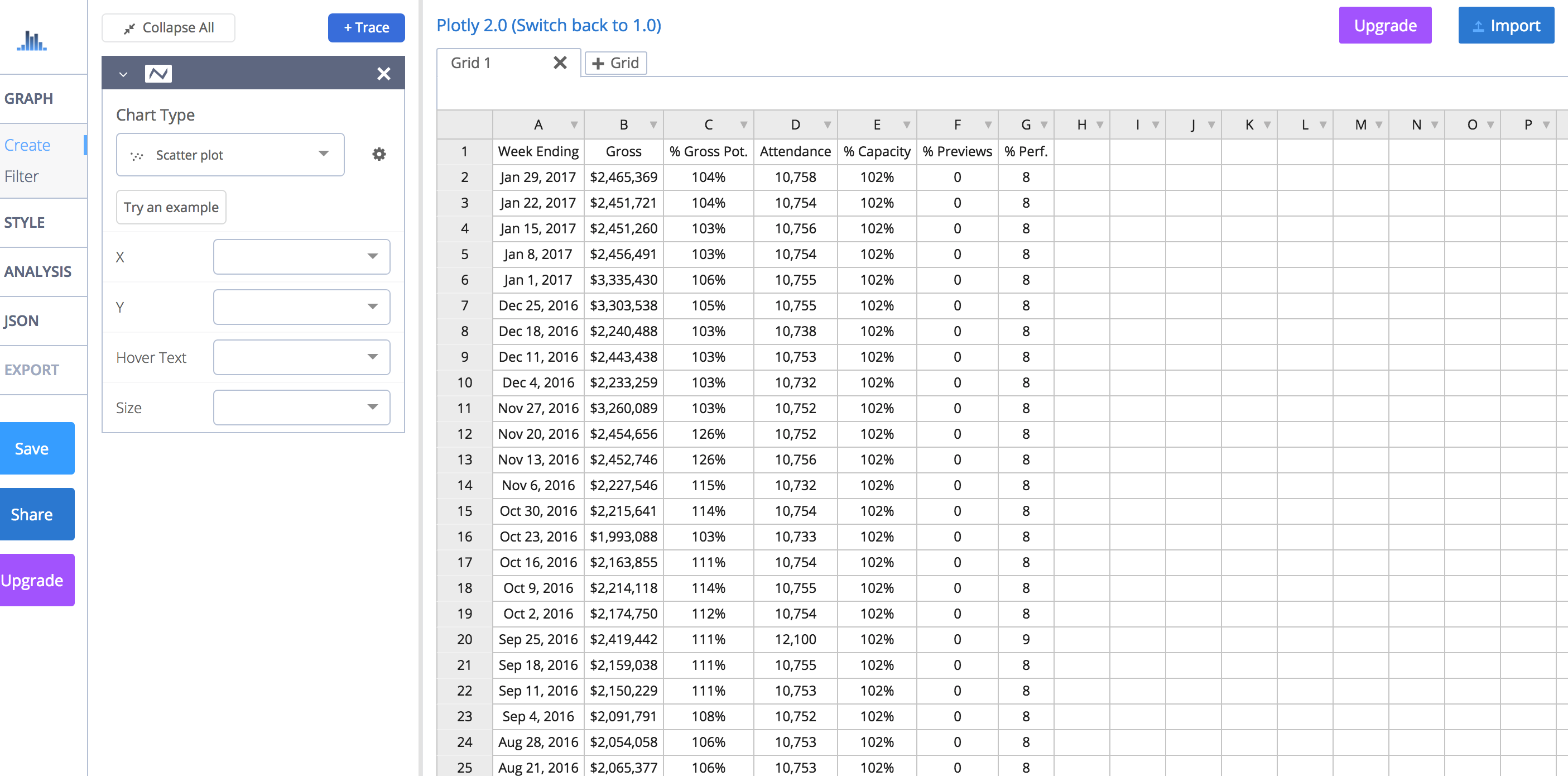 Paste it into the table grid